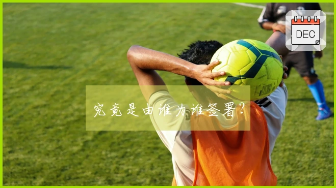 究竟是由谁为谁签署？